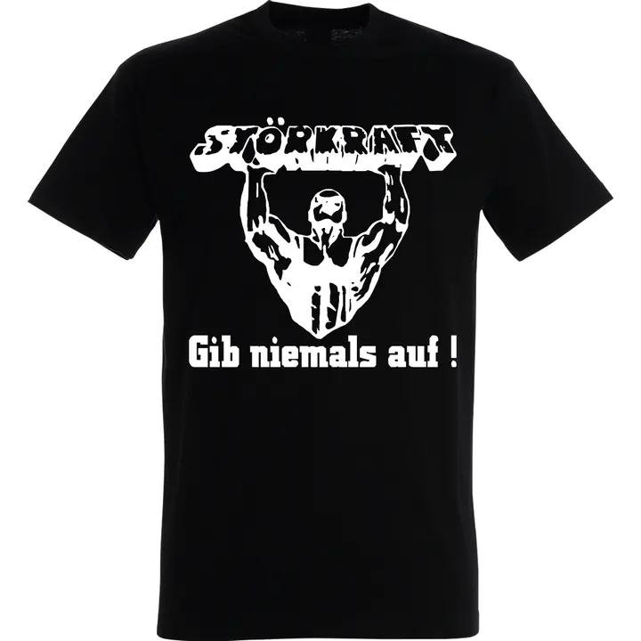 Herren T-Shirt - Störkraft gib niemals auf