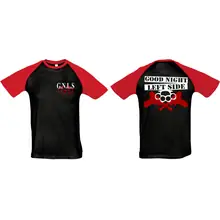 Herren T-Shirt "Bragi" - GNLS, Schlagring Vorder- und Rückseite