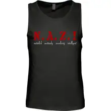 Herren Standard Tanktop - Nazi, natürlich anständig Vorderseite