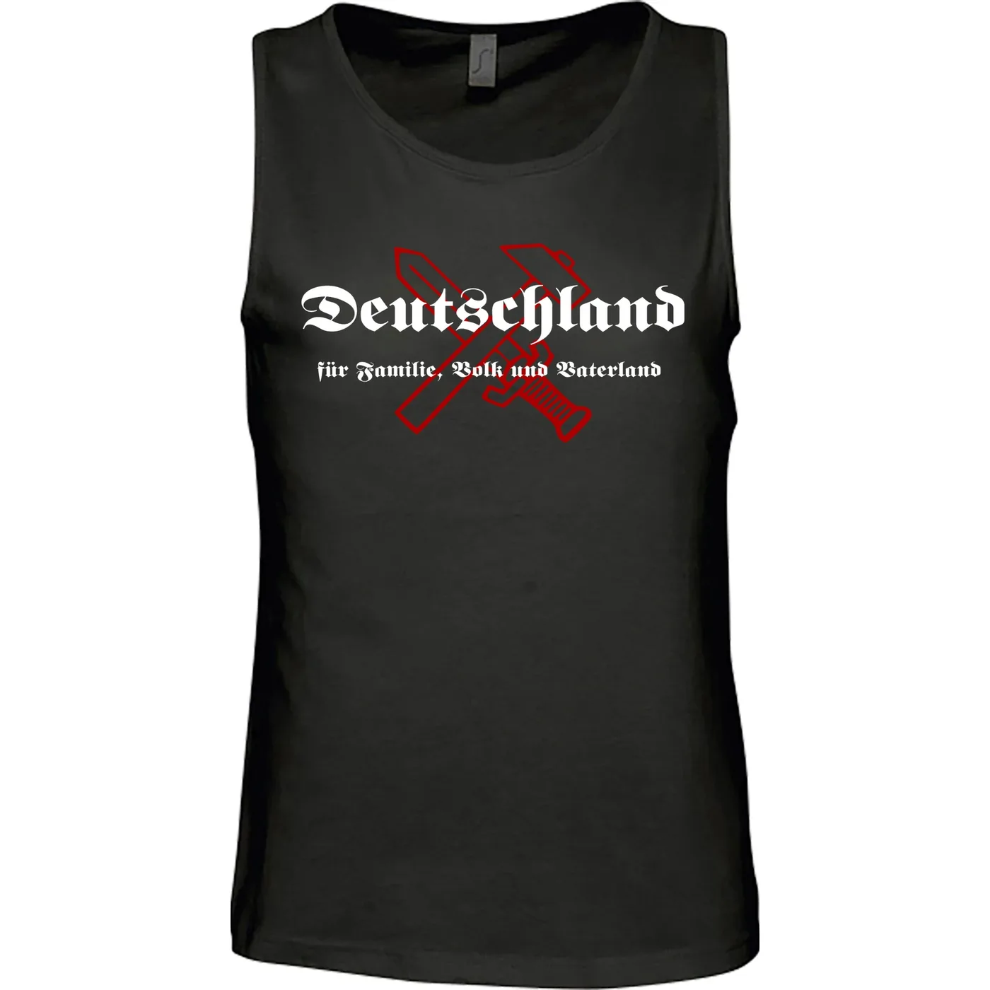 Herren Standard Tanktop - Deutschland für Familie, Volk und Vaterland
