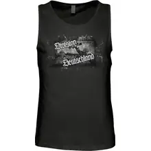 Herren Standard Tanktop - Division Deutschland, Soldaten Vorderseite