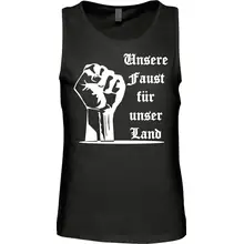 Herren Standard Tanktop - Unsere Faust für unser Land - gewählte Variante