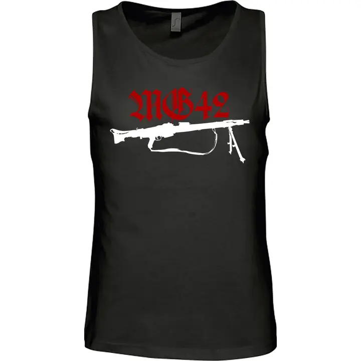 Herren Standard Tanktop - Mg42 Einigkeit, Recht und Freiheit