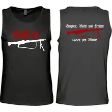 Herren Standard Tanktop - Mg42 Einigkeit, Recht und Freiheit - gewählte Variante