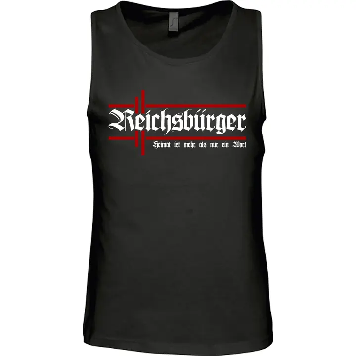 Herren Standard Tanktop - Reichsbürger, Heimat