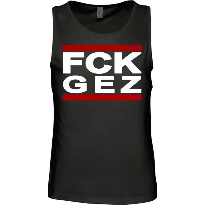 Herren Standard Tanktop - FCK GEZ