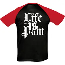 Herren T-Shirt "Bragi" - Life is Pain Rückseite