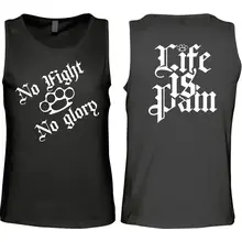 Herren Standard Tanktop - Life is Pain - gewählte Variante