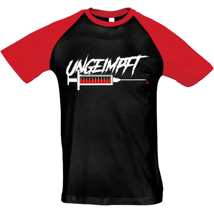 Herren T-Shirt "Bragi" - Ungeimpft, Spritze