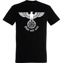 Herren T-Shirt - Gott mit uns Vorderseite