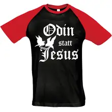 Herren T-Shirt "Bragi" - Odin statt Jesus Vorderseite