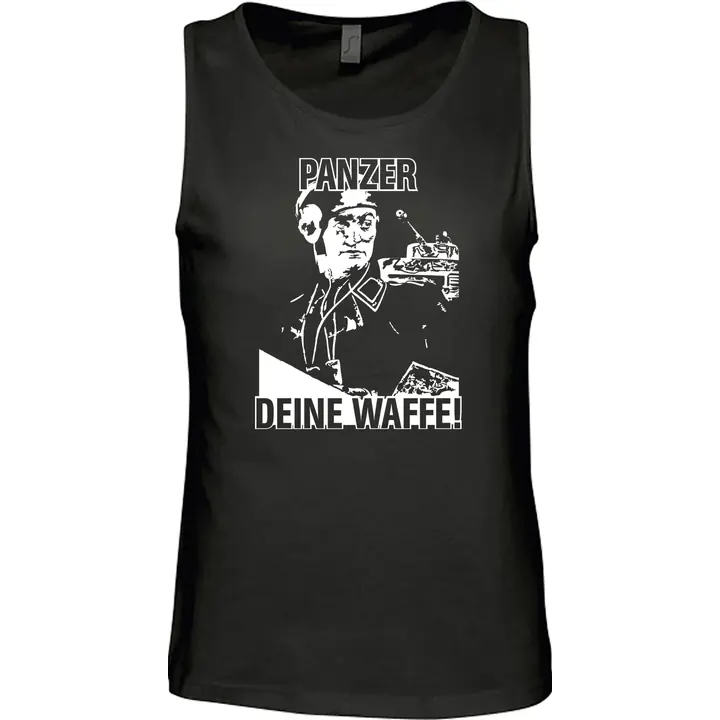 Herren Standard Tanktop - Panzer, deine Waffe!