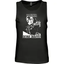 Herren Standard Tanktop - Panzer, deine Waffe! Vorderseite