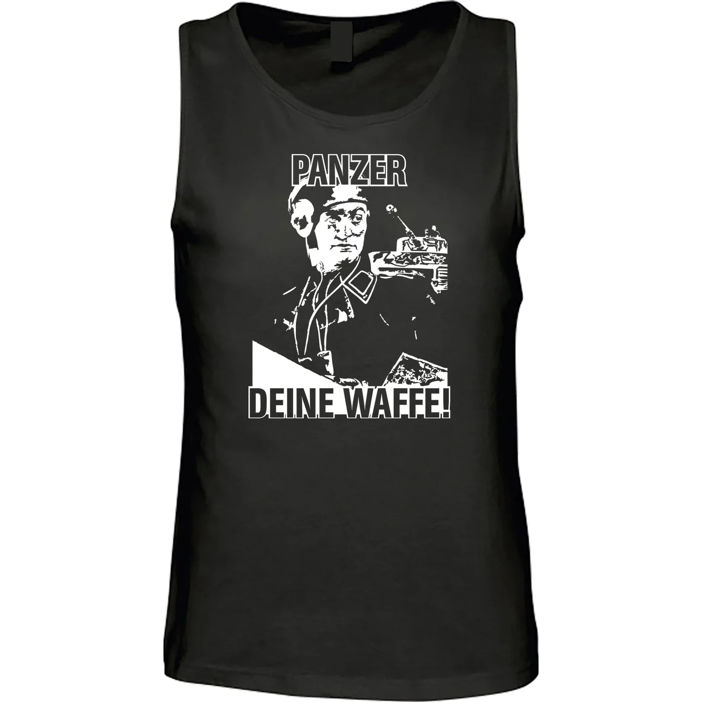 Herren Standard Tanktop - Panzer, deine Waffe!