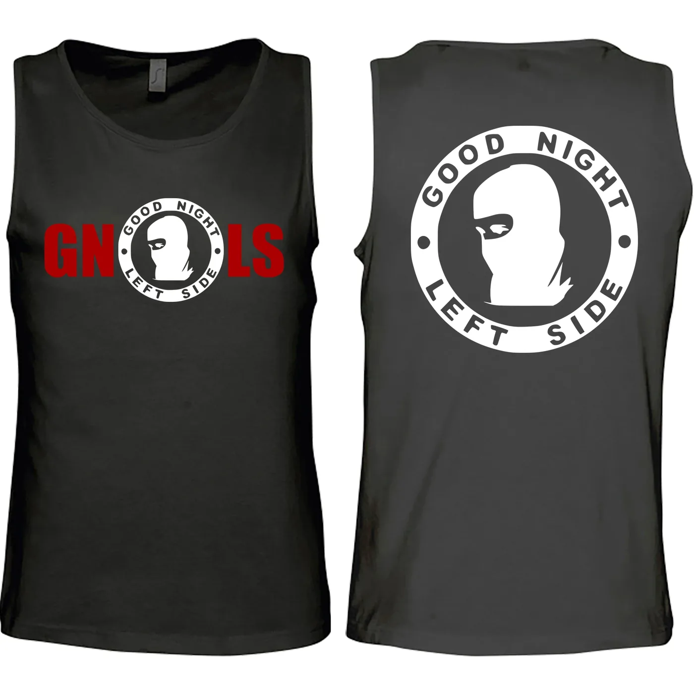 Herren Standard Tanktop - Good night left side