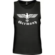 Herren Standard Tanktop - Germany, Adler Vorderseite