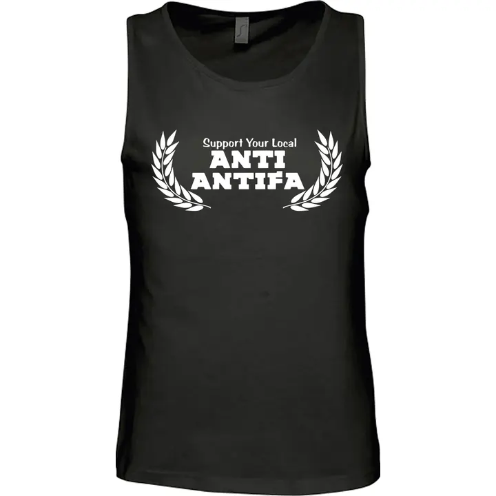 Herren Standard Tanktop - Anti-Antifa