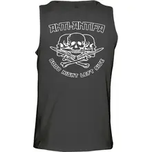 Herren Standard Tanktop - Anti-Antifa Rückseite