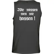 Herren Standard Tanktop - Berserker Rückseite