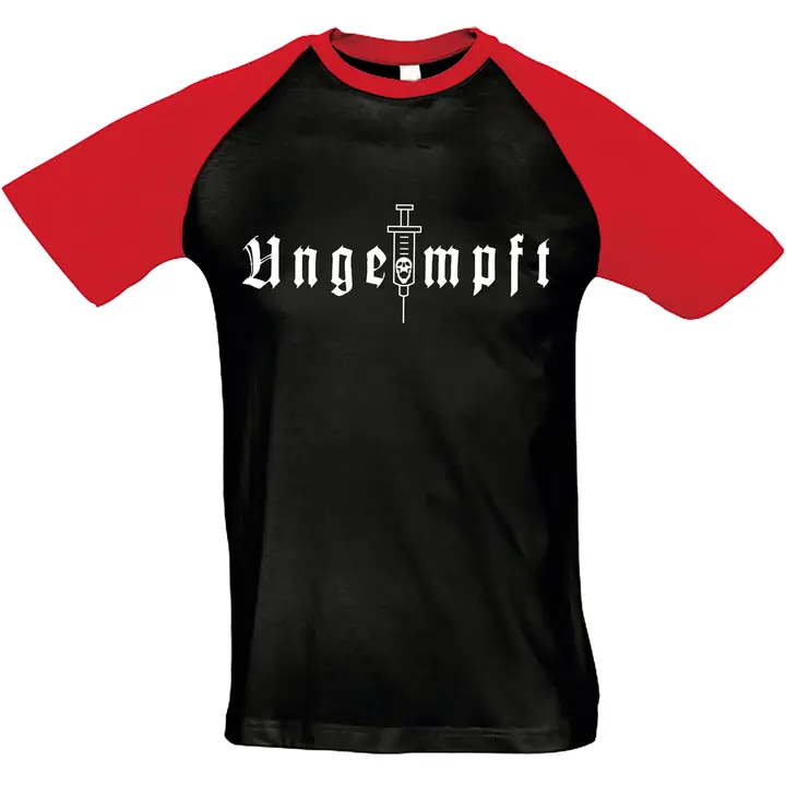 Herren T-Shirt "Bragi" - Ungeimpft, Einfarbig