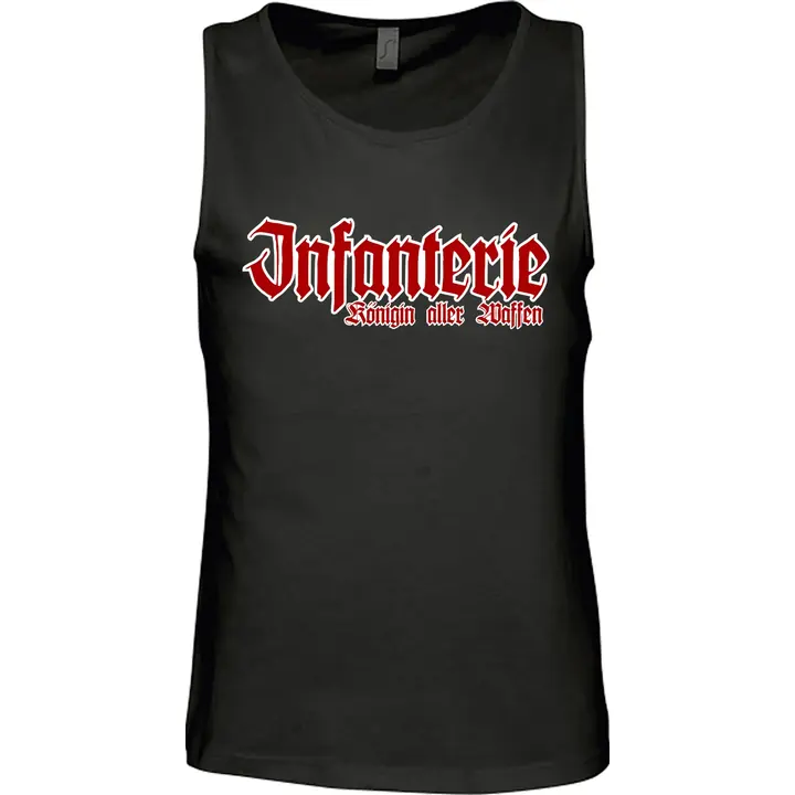 Herren Standard Tanktop - Infanterie, Königin aller Waffen