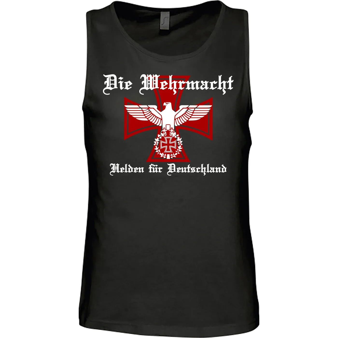 Herren Standard Tanktop - Die Wehrmacht, Helden für Deutschland