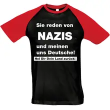 Herren T-Shirt "Bragi" - Sie reden von Nazis - gewählte Variante