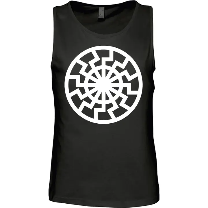 Herren Standard Tanktop - Schwarze Sonne