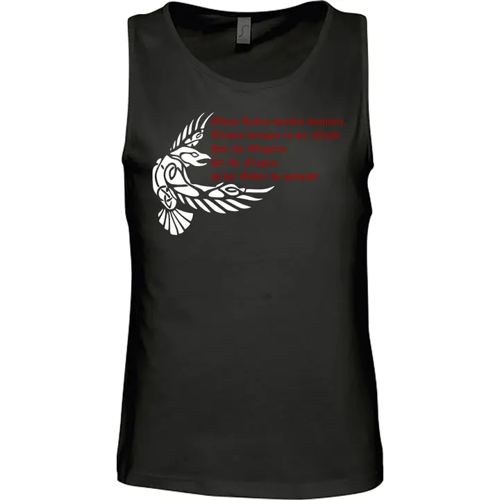 Herren Standard Tanktop - Odins Raben werden kommen