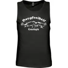 Herren Standard Tanktop - Consdaple, Bergfreiheit Vorderseite