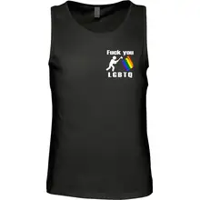 Herren Standard Tanktop - Fuck you, LGBTQ - gewählte Variante