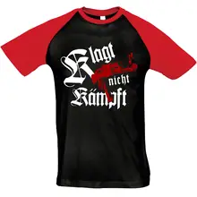 Herren T-Shirt "Bragi" - Klagt nicht kämpft, Ak47 Vorderseite