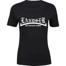 Damen Premium T-Shirt - Landser, weiß - gewählte Variante