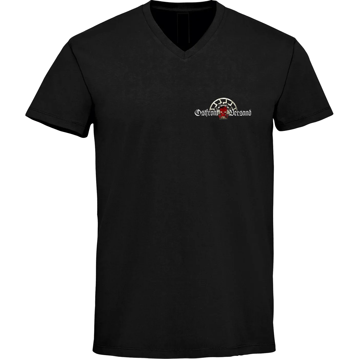 Herren V-Ausschnitt T-Shirt - Ostfront-Versand