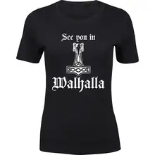 Damen Premium T-Shirt - See you in Walhalla Thorhammer - gewählte Variante