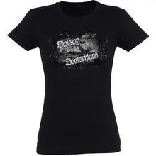 Damen T-Shirt - Division Deutschland, Soldaten Vorderseite