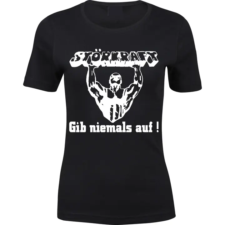 Damen Premium T-Shirt - Störkraft gib niemals auf