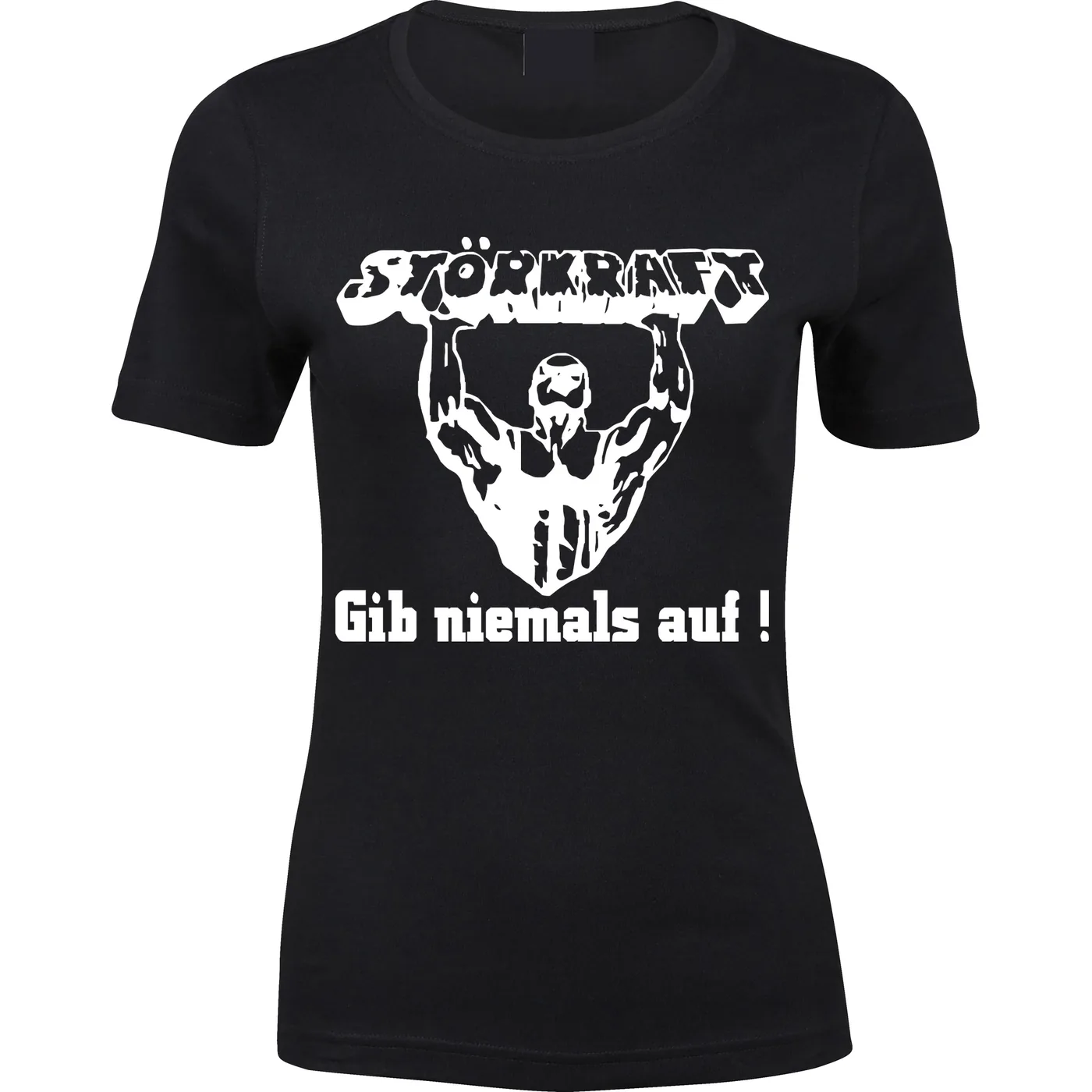 Damen Premium T-Shirt - Störkraft gib niemals auf