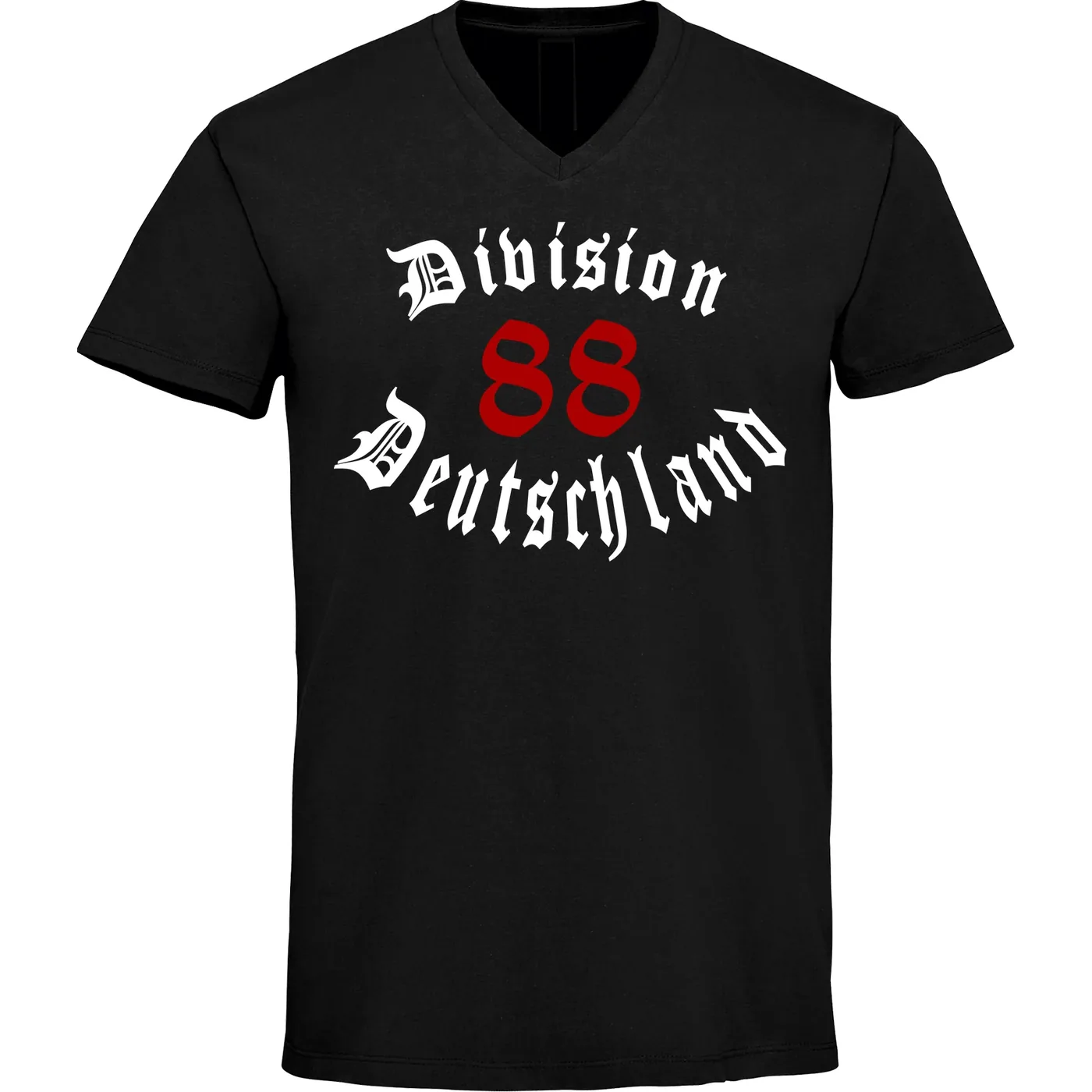 Herren V-Ausschnitt T-Shirt - Division 88 Deutschland