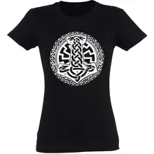 Damen T-Shirt - Schwarze Sonne, Thorhammer - gewählte Variante