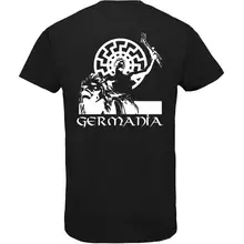 Herren V-Ausschnitt T-Shirt - Germania Rückseite