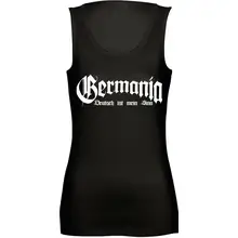 Damen Standard Top - Germania, Deutsch ist mein Sinn Vorderseite