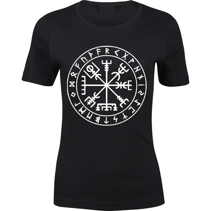 Damen Premium T-Shirt - Vegvisir