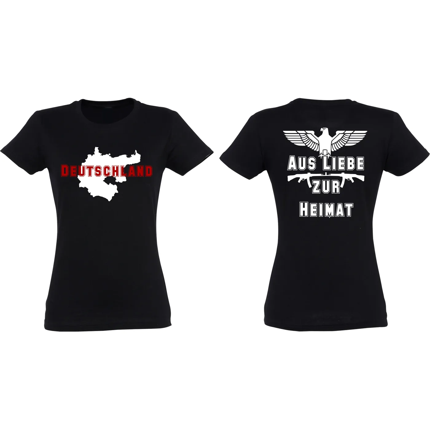 Damen T-Shirt - Aus liebe zur Heimat