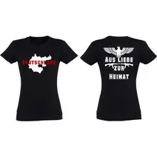 Damen T-Shirt - Aus liebe zur Heimat - gewählte Variante