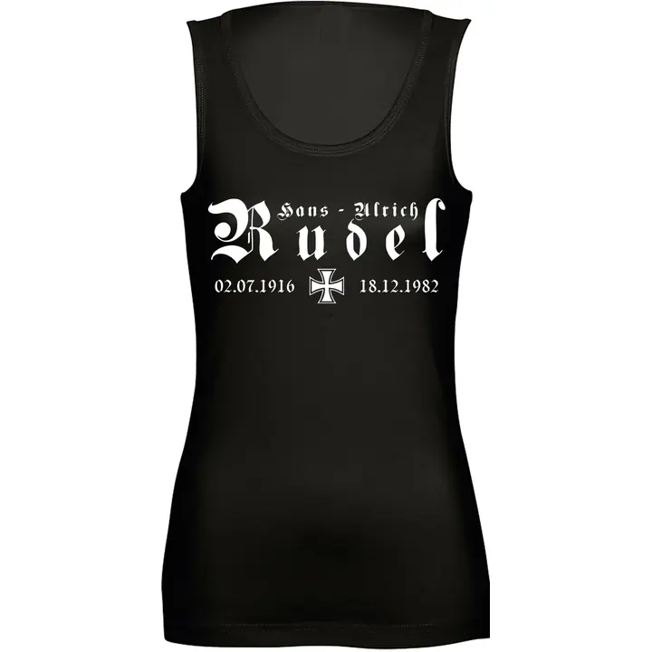 Damen Standard Top - Hans Ulrich Rudel, Kreuz