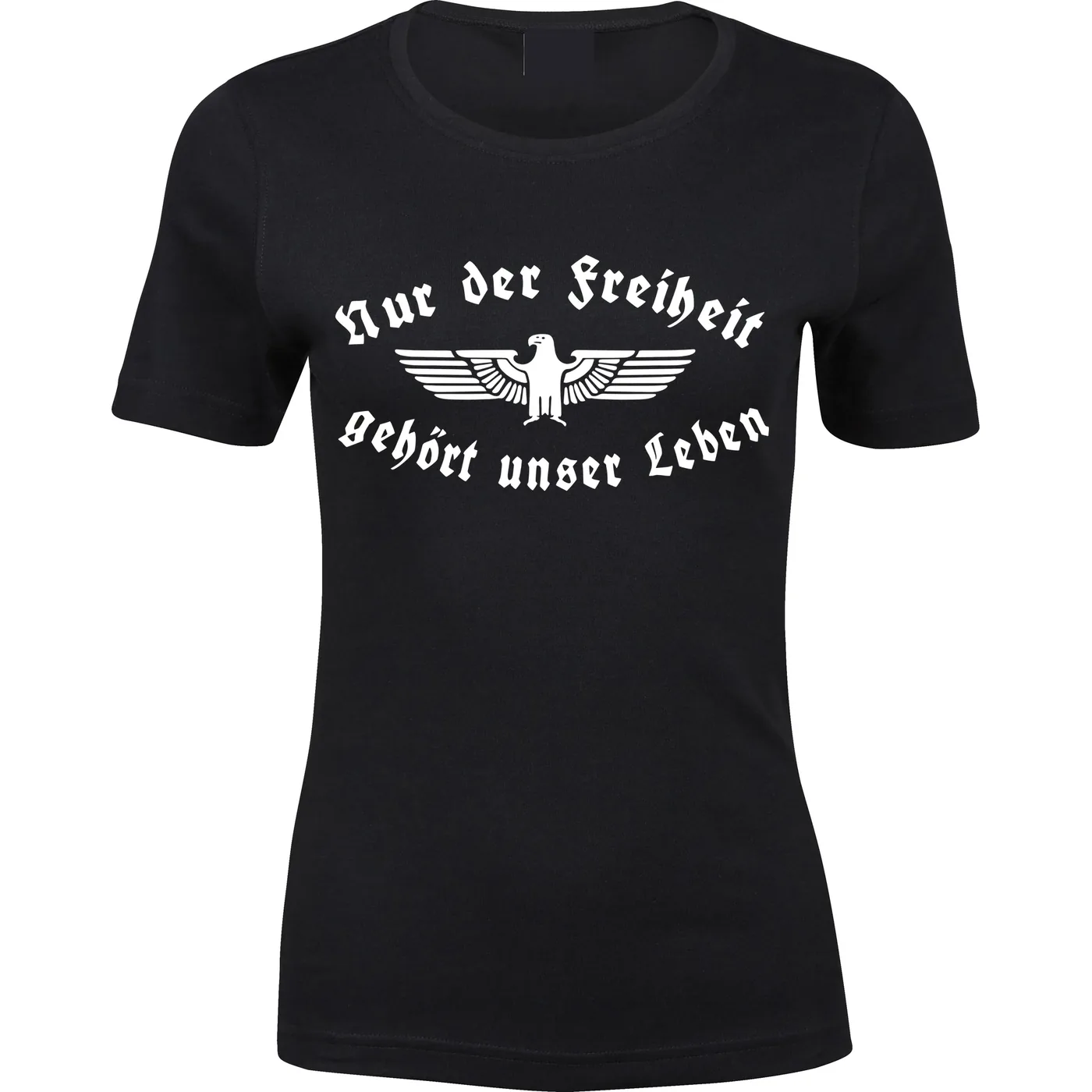 Damen Premium T-Shirt - Nur der Freiheit gehört unser Leben