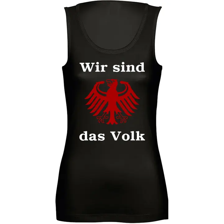 Damen Standard Top - Wir sind das Volk