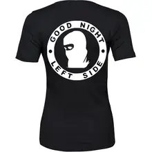 Damen Premium T-Shirt - Good night left side Rückseite