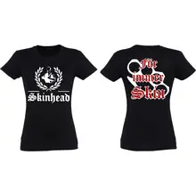 Damen T-Shirt - Für immer Skin Vorder- und Rückseite